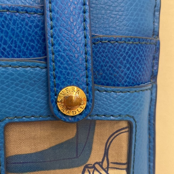 Vera Bradley Wallet blue slim - Picture 5 of 5